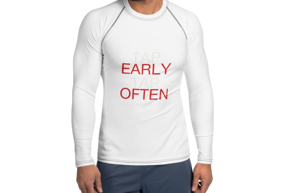 TAP EARLY TAP OFTEN Rashguard