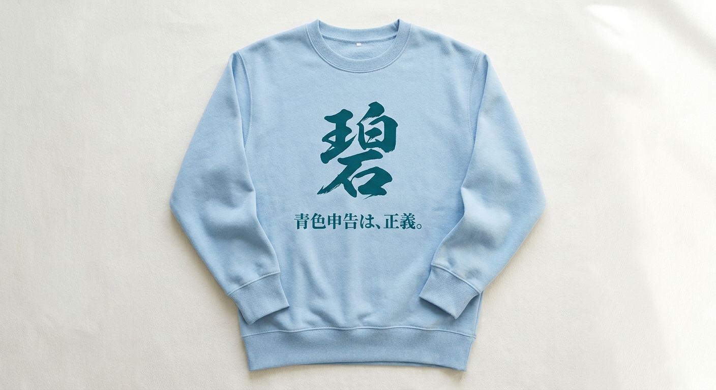 碧 クルーネック