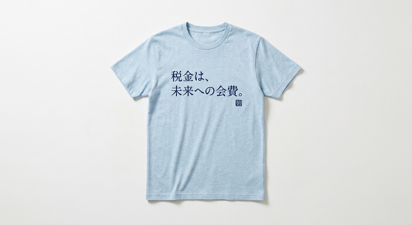 税金は、未来への会費。